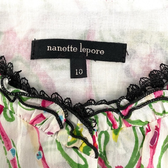 Nanette Lepore Button Up Floral Camisole - Picture 12 of 12